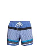 Dan Ward Multi-panel Print Swim Shorts