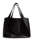 Stella Mccartney Stella Perforated-logo Faux-leather Tote