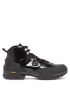 Matchesfashion.com 1017 Alyx 9sm - Patent Leather Hiking Boots - Mens - Black