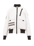 Matchesfashion.com Canada Goose - Kirkfield Down Filled Bomber Jacket - Mens - White