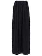 Matchesfashion.com Carl Kapp - Silhouette Voile Maxi Skirt - Womens - Navy