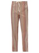 Matchesfashion.com Paul Smith - Signature Striped Cotton Pyjama Trousers - Mens - Multi
