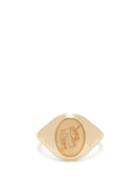 Matchesfashion.com Retrouvai - Unicorn Gold Signet Ring - Womens - Gold