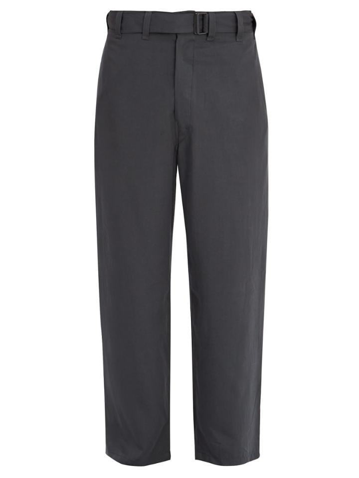 Lemaire Mid-rise Straight-leg Trousers