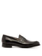 Matchesfashion.com Cheaney - Hadley Leather Penny Loafers - Mens - Black