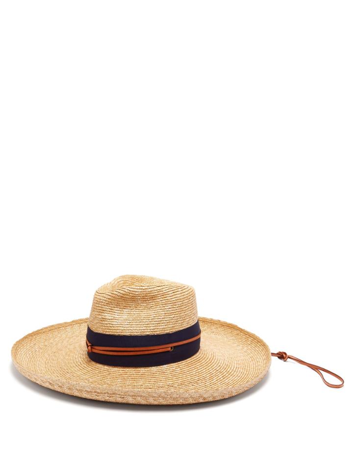 Lola Hats Camargo Wide-brim Straw Hat