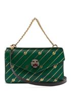 Matchesfashion.com Gucci - Thiara Gg Tiger Head Bag - Womens - Black Green