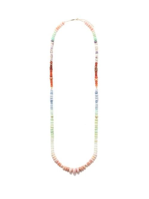 Jacquie Aiche - Opal & 14kt Gold Necklace - Womens - Multi