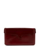 Matchesfashion.com Lemaire - Case Vegetable Tanned Leather Clutch - Womens - Red
