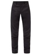 Matchesfashion.com Veilance - Indisce Panelled Wool-blend Technical Trousers - Mens - Black