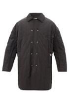 1017 Alyx 9sm - Quilted Shell Overcoat - Mens - Black