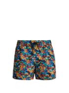 Matchesfashion.com Paul Smith - Fox Print Swim Shorts - Mens - Multi