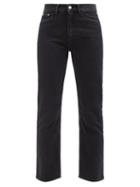 Wandler - Carnation Cropped Slim-leg Jeans - Womens - Black
