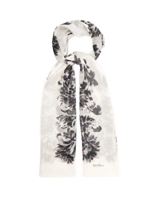 Matchesfashion.com Max Mara - Carate Scarf - Womens - White
