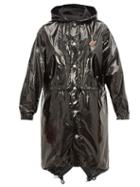 Matchesfashion.com 8 Moncler Palm Angels - High Shine Parka Jacket - Mens - Black