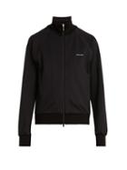Matchesfashion.com Balenciaga - Zip Through Logo Print Track Jacket - Womens - Black