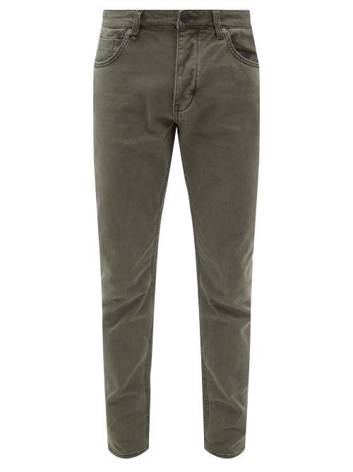 Neuw - Lou Slim-leg Jeans - Mens - Dark Green