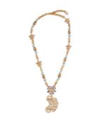 Dolce & Gabbana Moon And Star Crystal-embellished Necklace