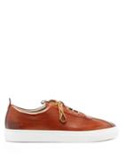 Matchesfashion.com Grenson - Low Top Leather Trainers - Mens - Tan