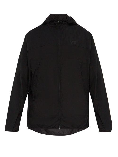 Matchesfashion.com Y-3 - Hooded Technical Shell Jacket - Mens - Black