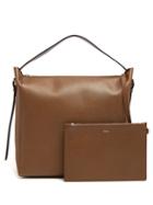 Valextra Saca Grained-leather Tote