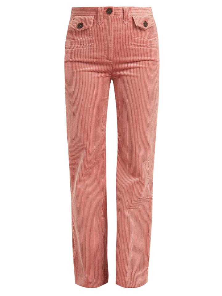 Alexachung Wide Leg Corduroy Trousers