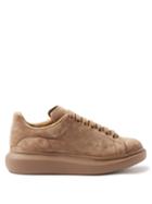 Alexander Mcqueen - Oversized Raised-sole Suede Trainers - Mens - Tbc