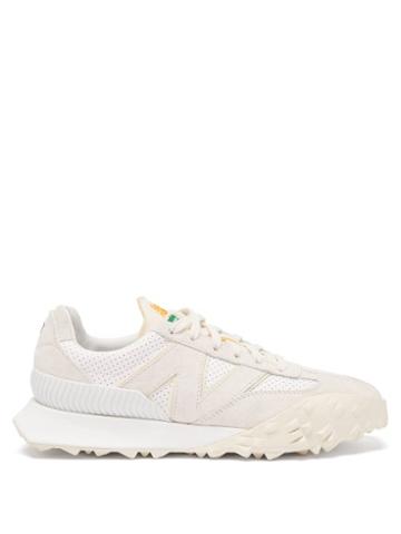 New Balance X Casablanca - Xc72 Suede Trainers - Womens - White