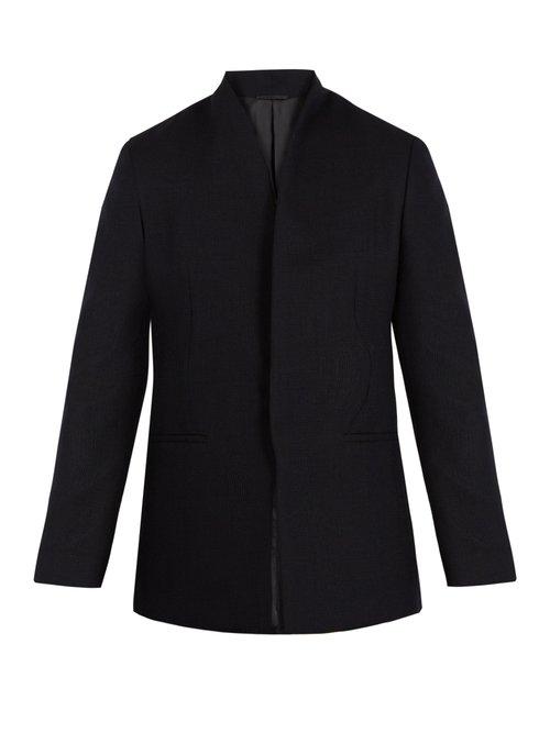 Matchesfashion.com Kilgour - Single Breasted Wool Blazer - Mens - Navy