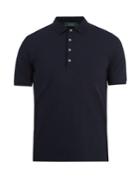 Zanone Short-sleeved Fine-knit Cotton Polo Shirt