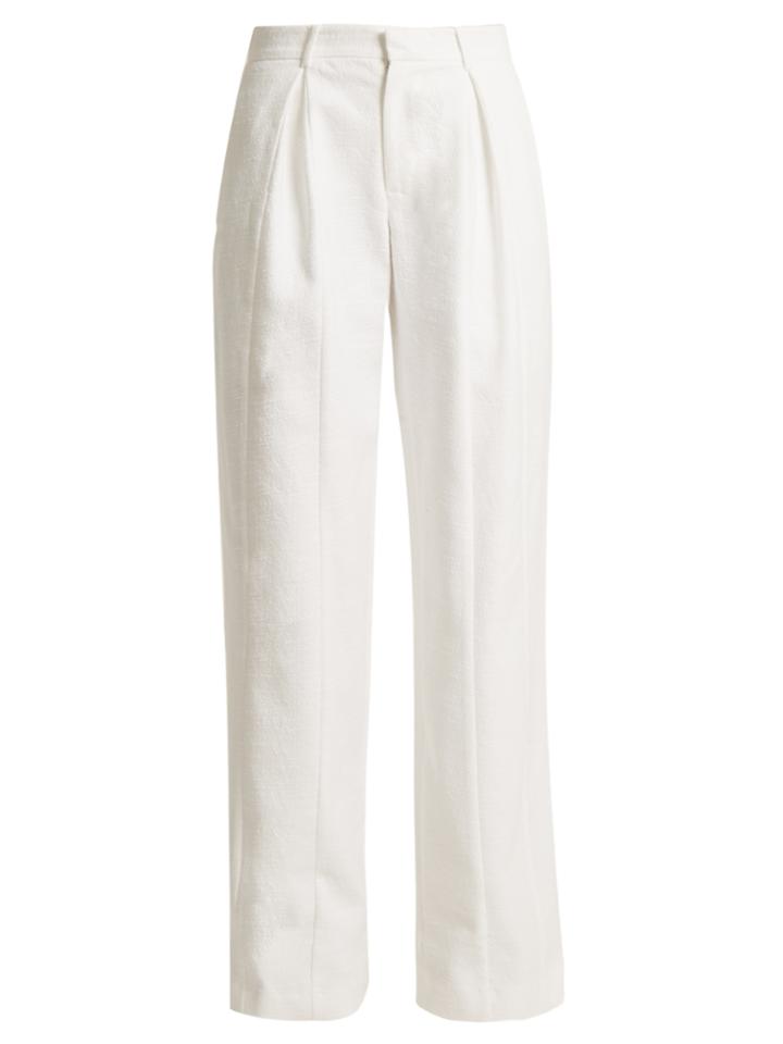 Raey Wide-leg Boucl Trousers