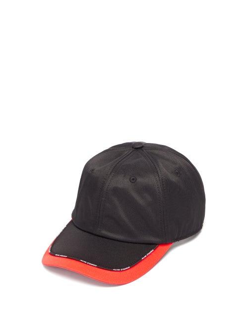 Matchesfashion.com Acne Studios - Trimmed Twill Baseball Cap - Mens - Black