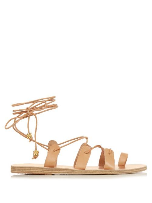 Ancient Greek Sandals X Ilias Lalaounis Alcyone Leather Sandals