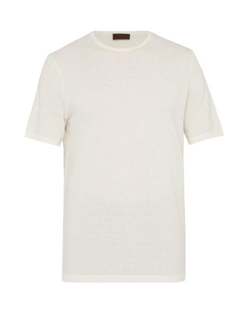 Matchesfashion.com Altea - Crew Neck Cotton T Shirt - Mens - White