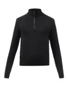 Iris Von Arnim - Baker Quarter-zip Cashmere Sweater - Mens - Black
