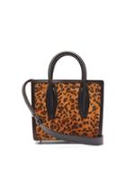 Matchesfashion.com Christian Louboutin - Paloma Leopard Print Suede Tote Bag - Womens - Leopard