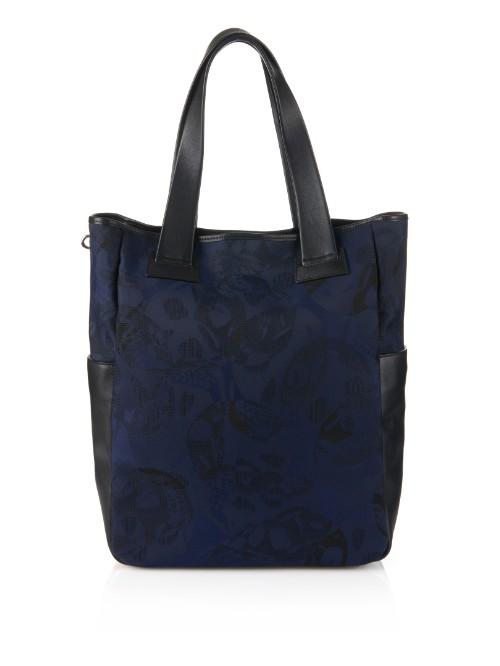 Alexander Mcqueen Skull-jacquard Tote