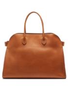 Matchesfashion.com The Row - Margaux 17 Leather Handbag - Womens - Tan