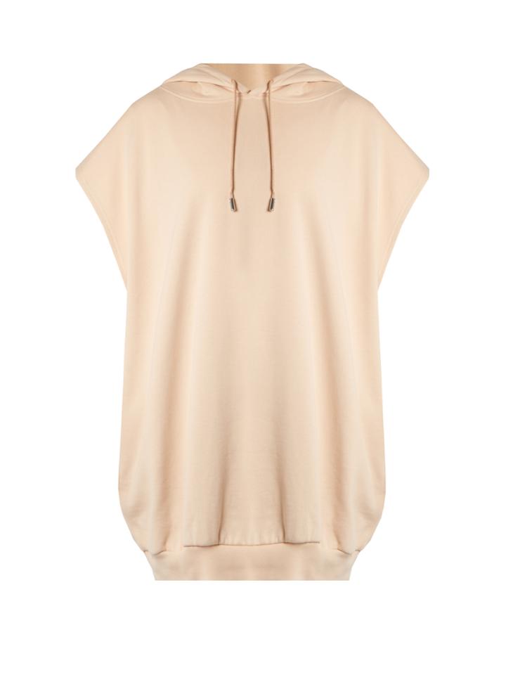 Acne Studios Leni Sleeveless Hooded Cotton Sweatshirt