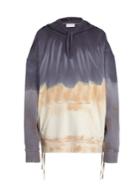 Faith Connexion Tie-dye Cotton-jersey Hooded Sweatshirt