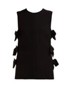 Matchesfashion.com Racil - Georgina Side Bow Tunic Top - Womens - Black