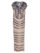 Raquel Allegra Jersey Tie-dye Slouchy Maxi Dress