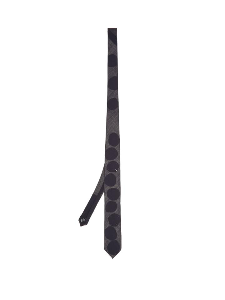 Title Of Work Geometric-print Wool Tie
