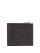 Matchesfashion.com Burberry - Logo Embossed Leather Wallet - Mens - Black