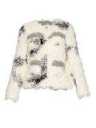 Shrimps Cindy Spotted Faux-shearling Jacket