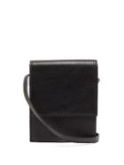 Matchesfashion.com Lemaire - Grained-leather Cross-body Bag - Mens - Black