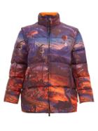 Matchesfashion.com Marcelo Burlon - Fantasy Printed Quilted Down Jacket - Mens - Multi