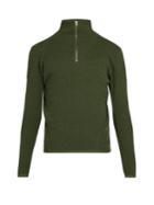 Gmbh Moses Wool-blend Half-zip Sweater