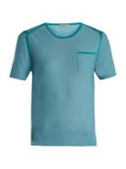 Bottega Veneta Round-neck Short-sleeved Wool-blend Sweater