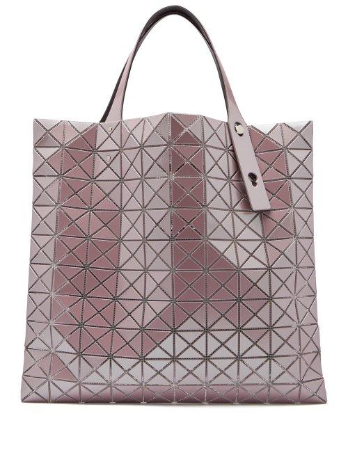 Matchesfashion.com Bao Bao Issey Miyake - Lucent Iridescent Tote Bag - Womens - Dusty Pink